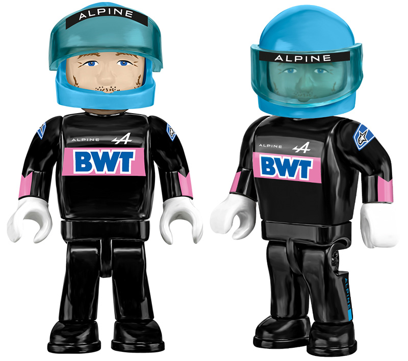 COBI BWT Alpine F1 Team 1684 Minifigur