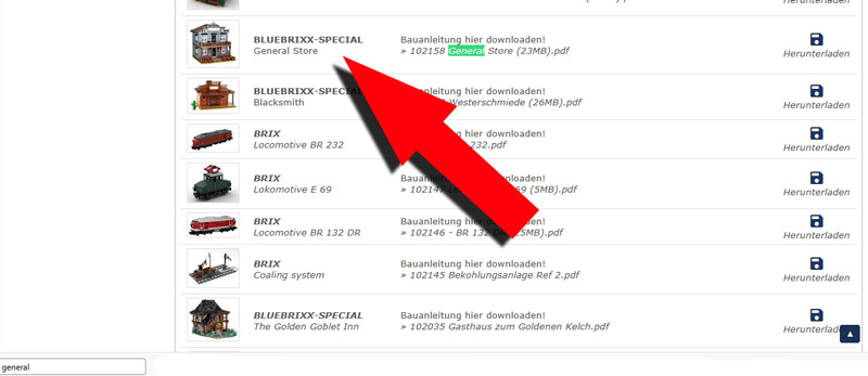 Bluebrixx Bauanleitungen downloaden