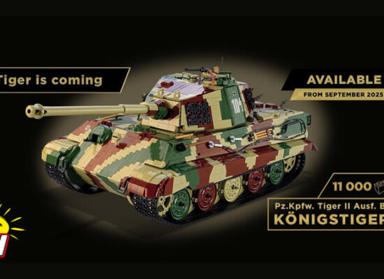 COBI 2808 Königstiger: Alle Bilder und Infos zum XXL-Set