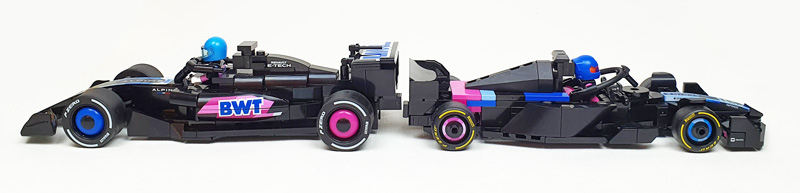 COBI 1684 LEGO 77248 Formel 1 Vergleich gebaut