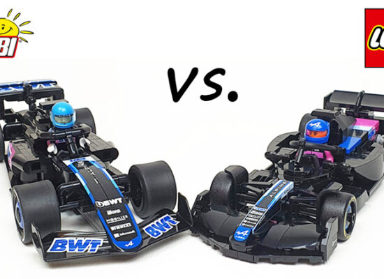 COBI 1684 und LEGO 77248 Alpine F1 Team: Review und Vergleich
