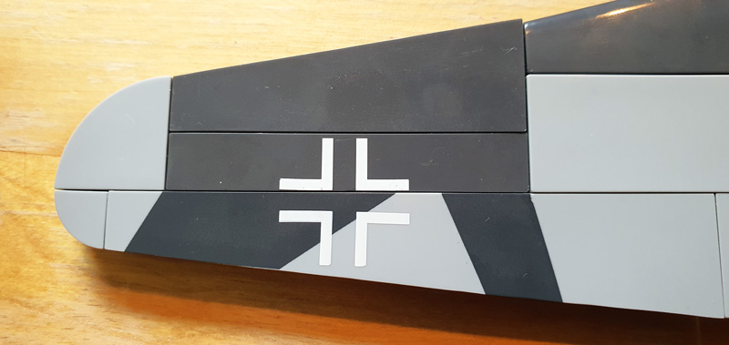 COBI Messerschmitt BF 109 G aufgebaut