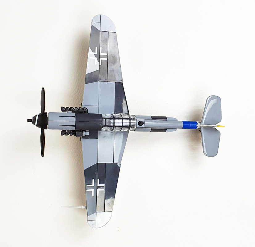 COBI Messerschmitt BF 109 G aufgebaut