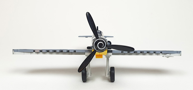 COBI Messerschmitt BF 109 G aufgebaut