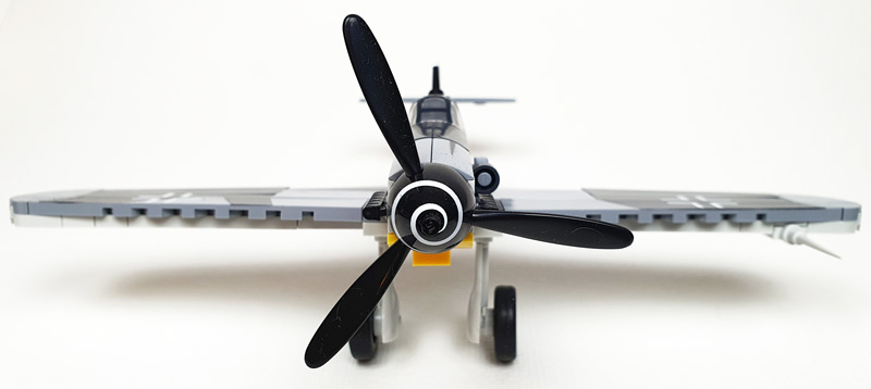 COBI Messerschmitt BF 109 G aufgebaut