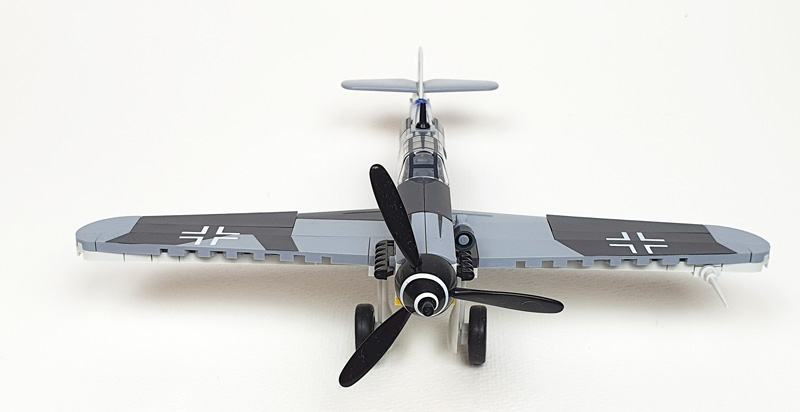 COBI Messerschmitt BF 109 G aufgebaut
