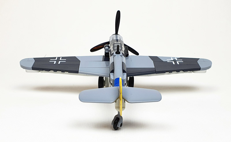 COBI Messerschmitt BF 109 G aufgebaut