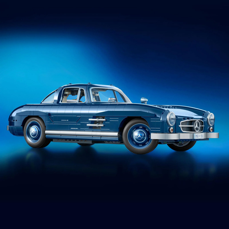 Mattel Brick Shop Hot Wheels Mercedes 300 SL Lifestyle
