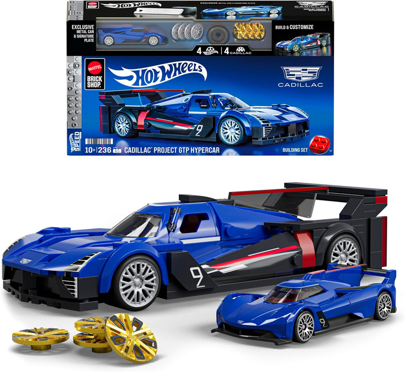 Mattel Brick Shop Hot Wheels JFR89 Cadillac Project GTP Hypercar