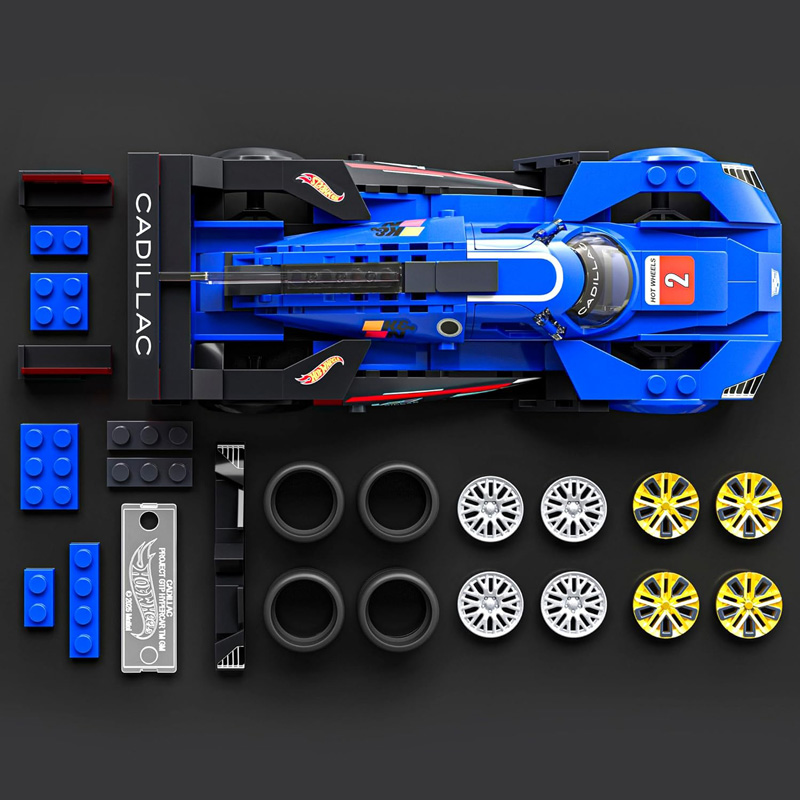 Mattel Brick Shop Hot Wheels JFR89 Cadillac Project GTP Hypercar