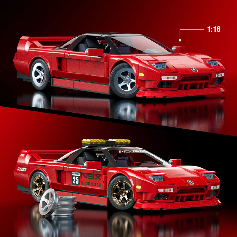 Mattel Brick Shop Hot Wheels JFT17 ’90 Acura NSX