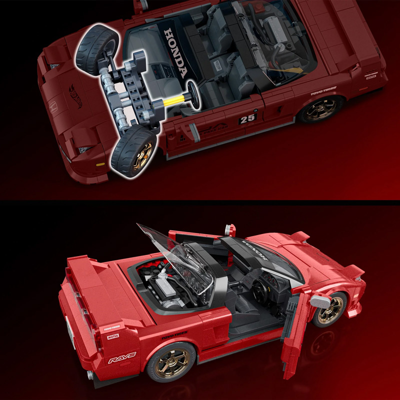 Mattel Brick Shop Hot Wheels JFT17 ’90 Acura NSX