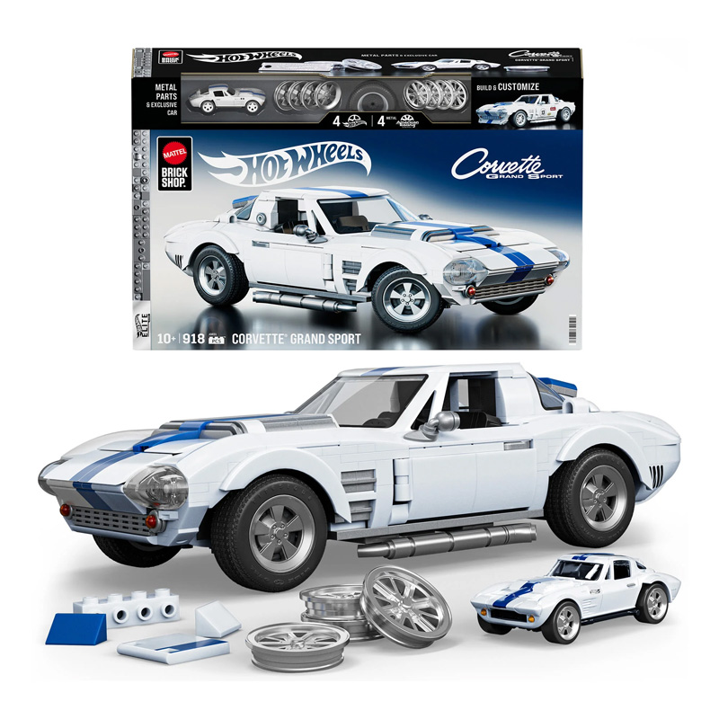 Mattel Brick Shop Hot Wheels JGR31 Corvette Grand Sport