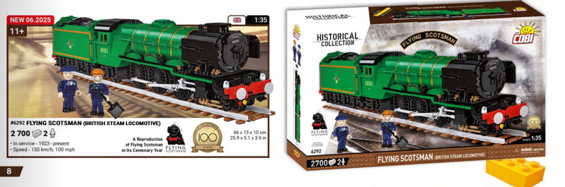 COBI 6292 Flying Scotsman Katalog