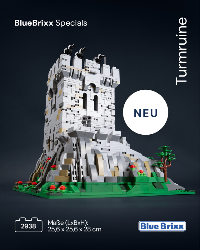 BlueBrixx Turmruine 108487 Produktbild