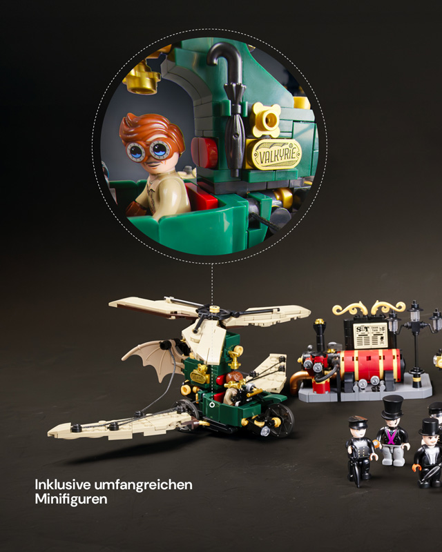 Bluebrixx Steampunk Helidrioschke