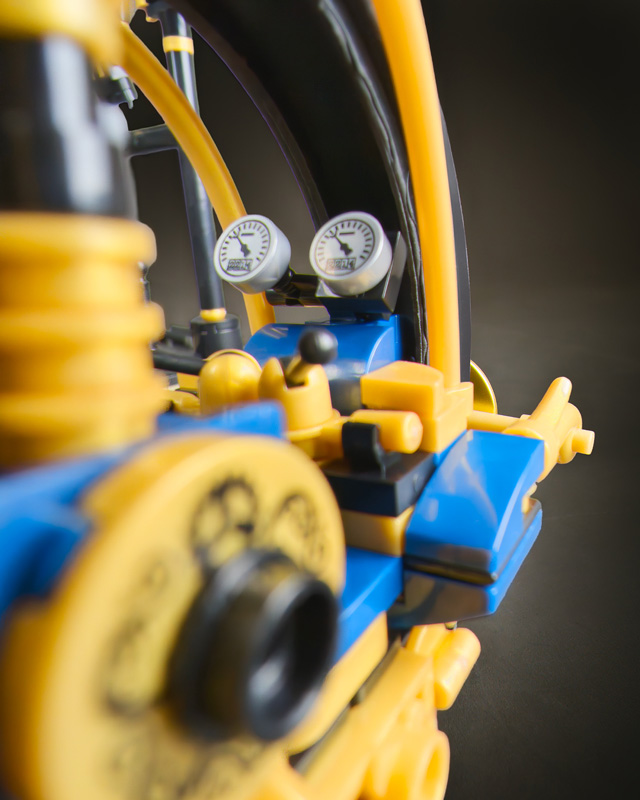 Bluebrixx Steampunk Monowheel