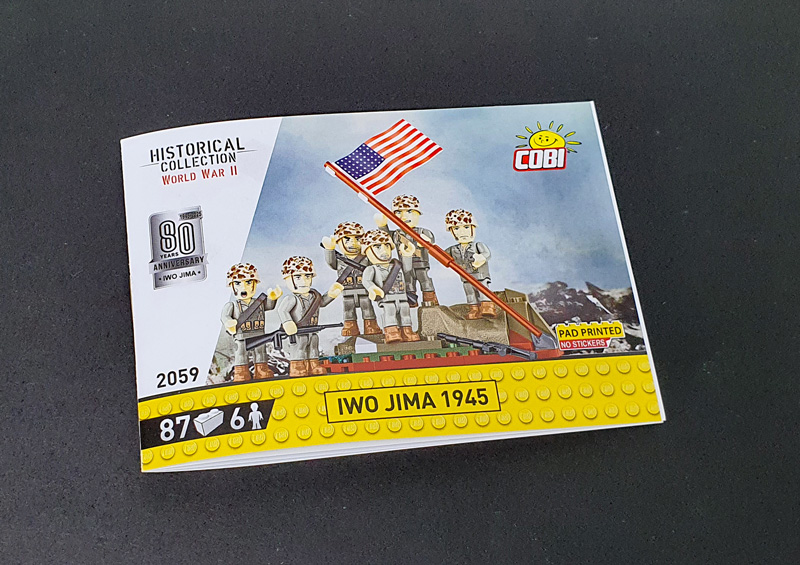 COBI Iwo Jima Minifiguren Aufbau 2059