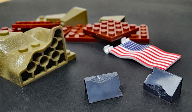 COBI Iwo Jima Minifiguren Aufbau 2059