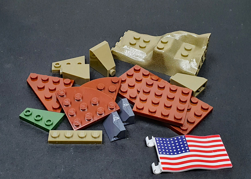 COBI Iwo Jima Minifiguren Aufbau 2059 Teile