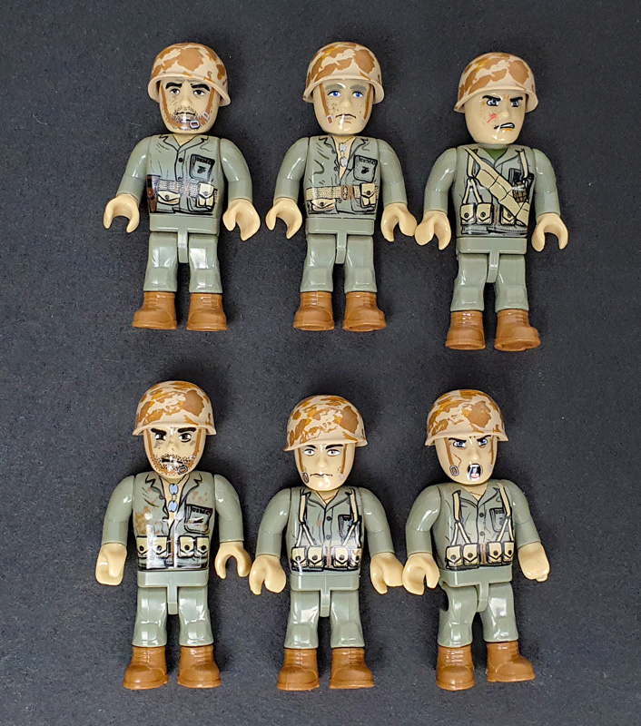 COBI Iwo Jima Minifiguren Figuren 2059