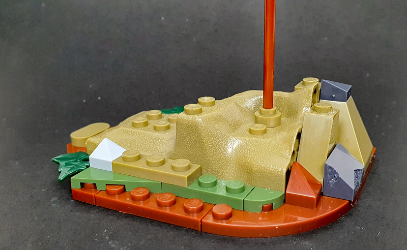 COBI Iwo Jima Minifiguren Gelände 2059