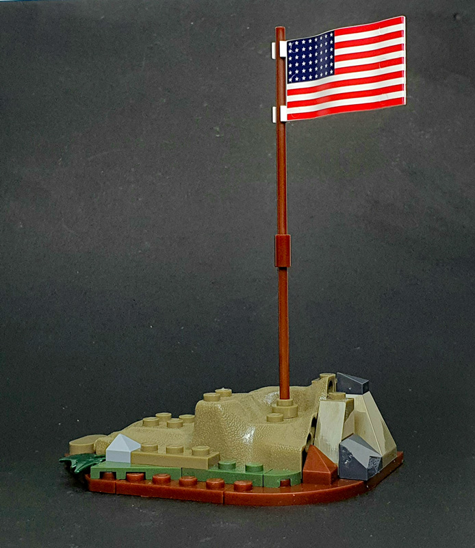 COBI Iwo Jima Minifiguren Gelände2059