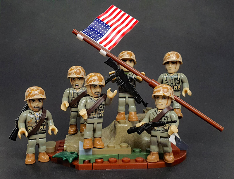 COBI Iwo Jima Minifiguren komplett 2059