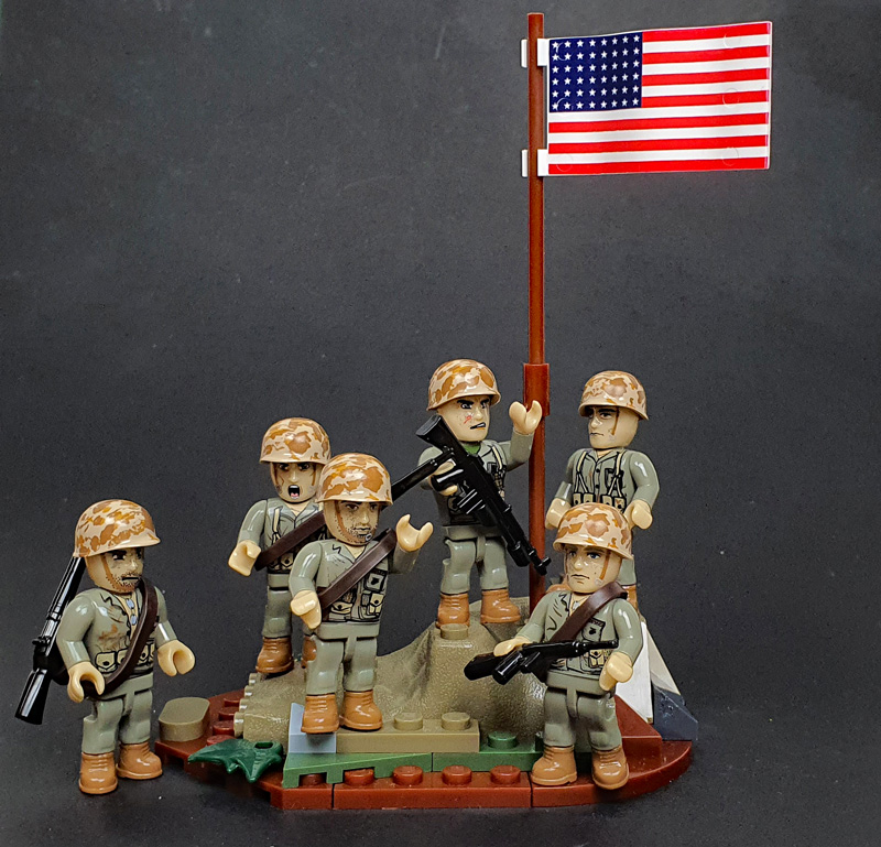 COBI Iwo Jima Minifiguren komplett 2059