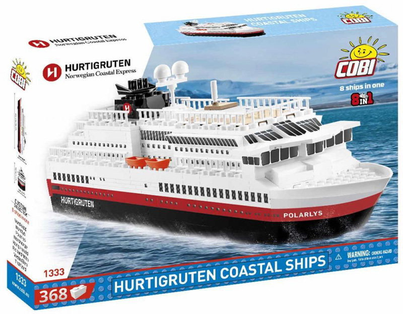 COBI 1333 Hurtigruten Box