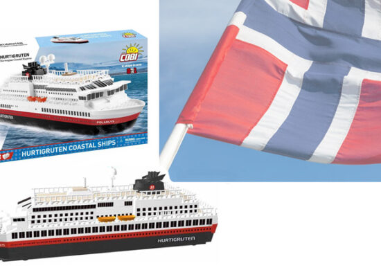 COBI 1333 Hurtigruten - exklusives Set geht bei BlueBrixx aus dem Verkauf