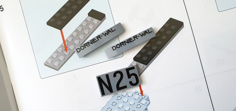 1384 COBI Dornier Do J Wal Amundsen N-25 Aufbau