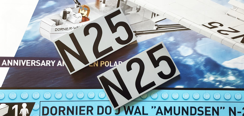 1384 COBI Dornier Do J Wal Amundsen N-25 Aufbau