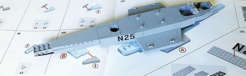 1384 COBI Dornier Do J Wal Amundsen N-25 Aufbau