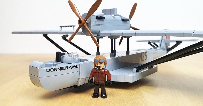 1384 COBI Dornier Do J Wal Amundsen N-25 Set gebaut