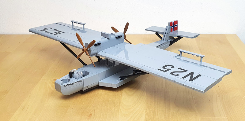 1384 COBI Dornier Do J Wal Amundsen N-25 Set gebaut