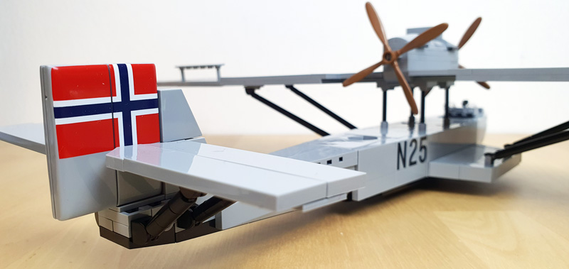 1384 COBI Dornier Do J Wal Amundsen N-25 Set gebaut