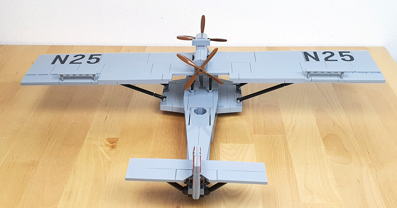 1384 COBI Dornier Do J Wal Amundsen N-25 Set gebaut