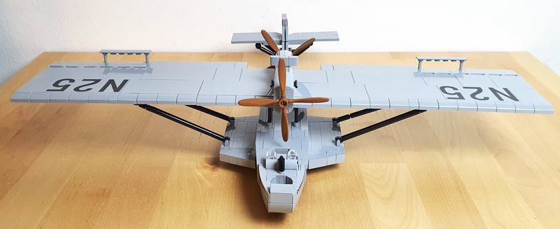 1384 COBI Dornier Do J Wal Amundsen N-25 Set gebaut