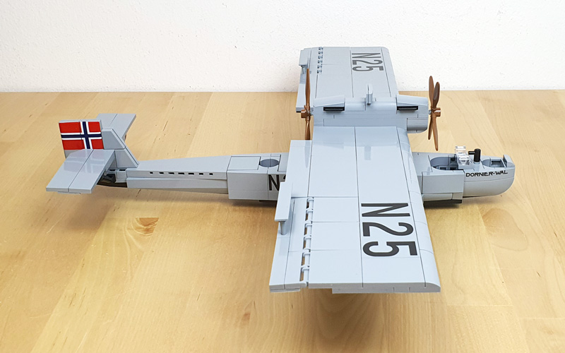 1384 COBI Dornier Do J Wal Amundsen N-25 Set gebaut