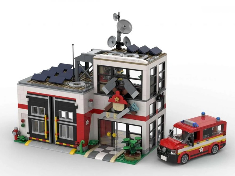 Modbrix Feuerwehrstation 108151
