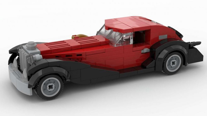Modbrix 107950 Britischer Oldtimer im Stil der 30er Jahre