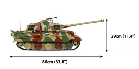 COBI Königstiger 2808 Maße