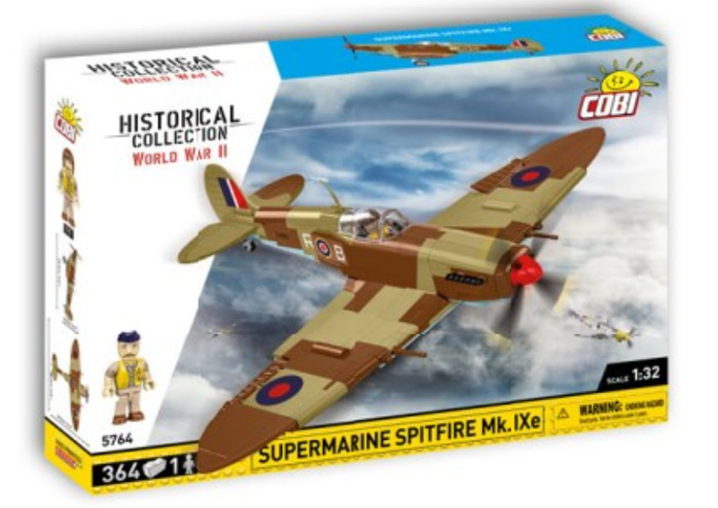 COBI 5764 Supermarine Spitfire MK. IX e Box