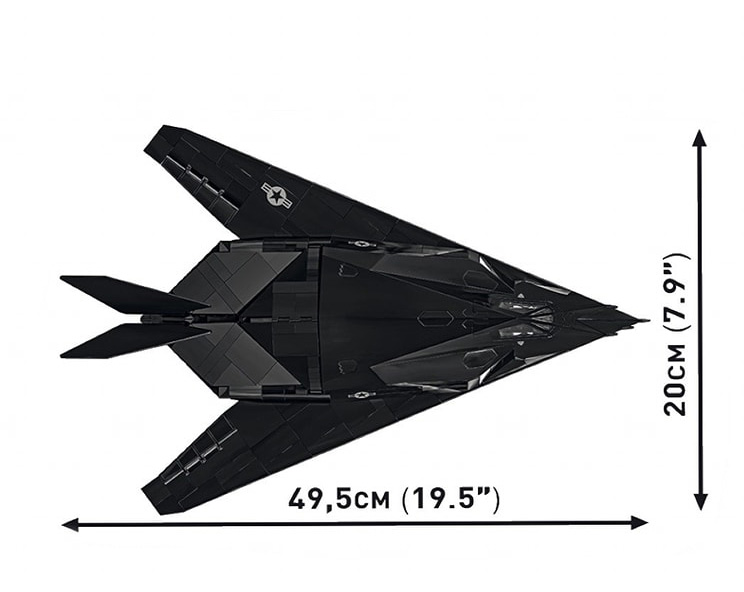 COBI 5903 F-117 Nighthawk Maße