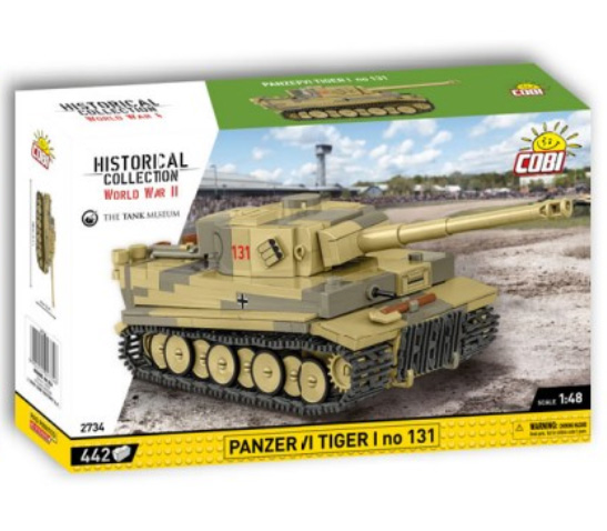 COBI 2734 Panzer VI Tiger no 131 Box