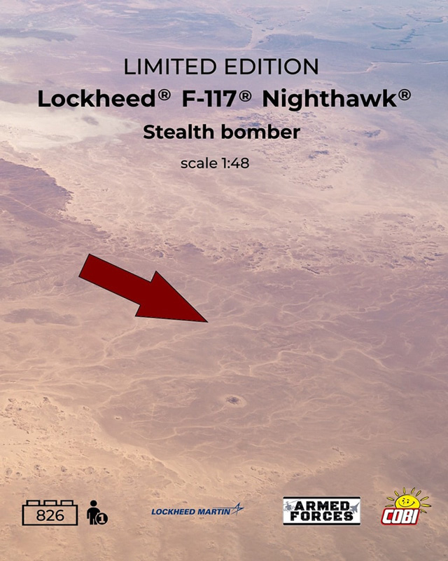 COBI 5902 F-117 Nighthawk Limited Edition Ankündigung
