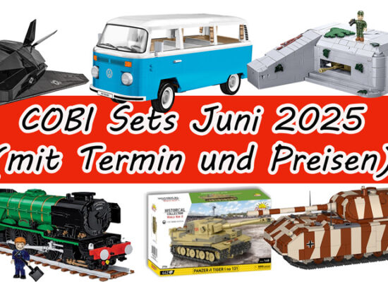 Neue Sets von COBI im Juni 2025 (Update)