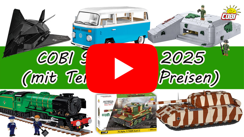 COBI Neuheiten Juni 2025 Titel Video