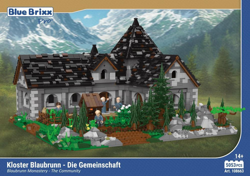 BlueBrixx 108663 Kloster Blaubrunn - Die Gemeinschaft
